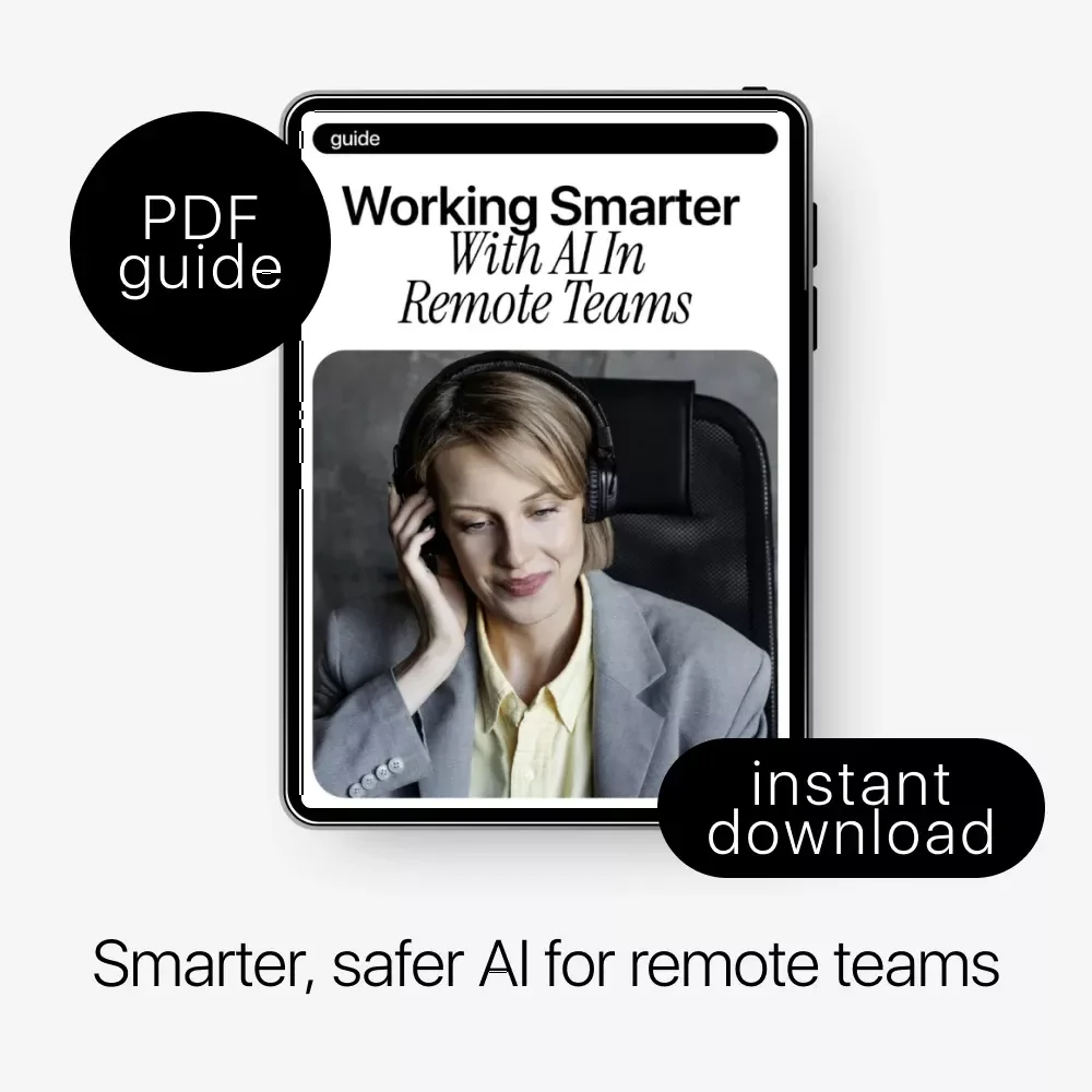 Working Smarter with AI in Remote Teams – Practical Guide to ai security for remote teams, Safer Workflows, Real-World Rules