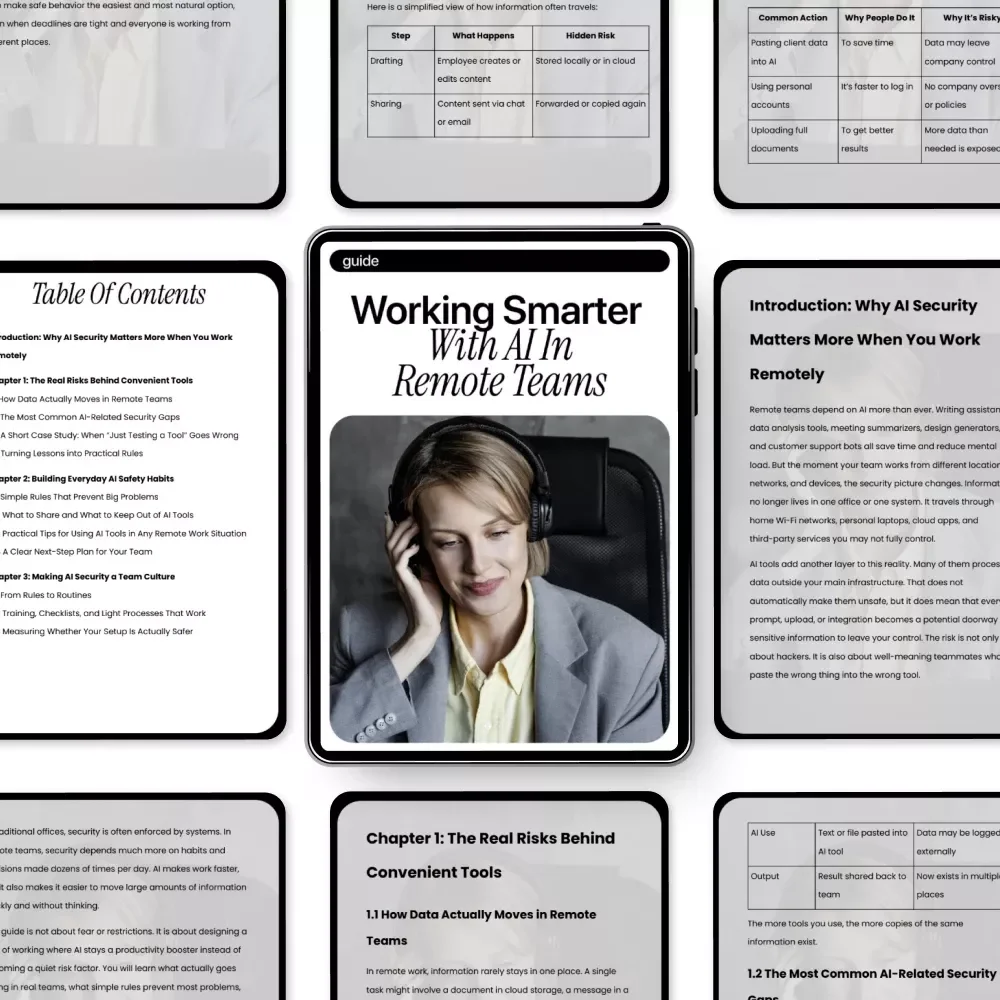 Working Smarter with AI in Remote Teams – Practical Guide to ai security for remote teams, Safer Workflows, Real-World Rules