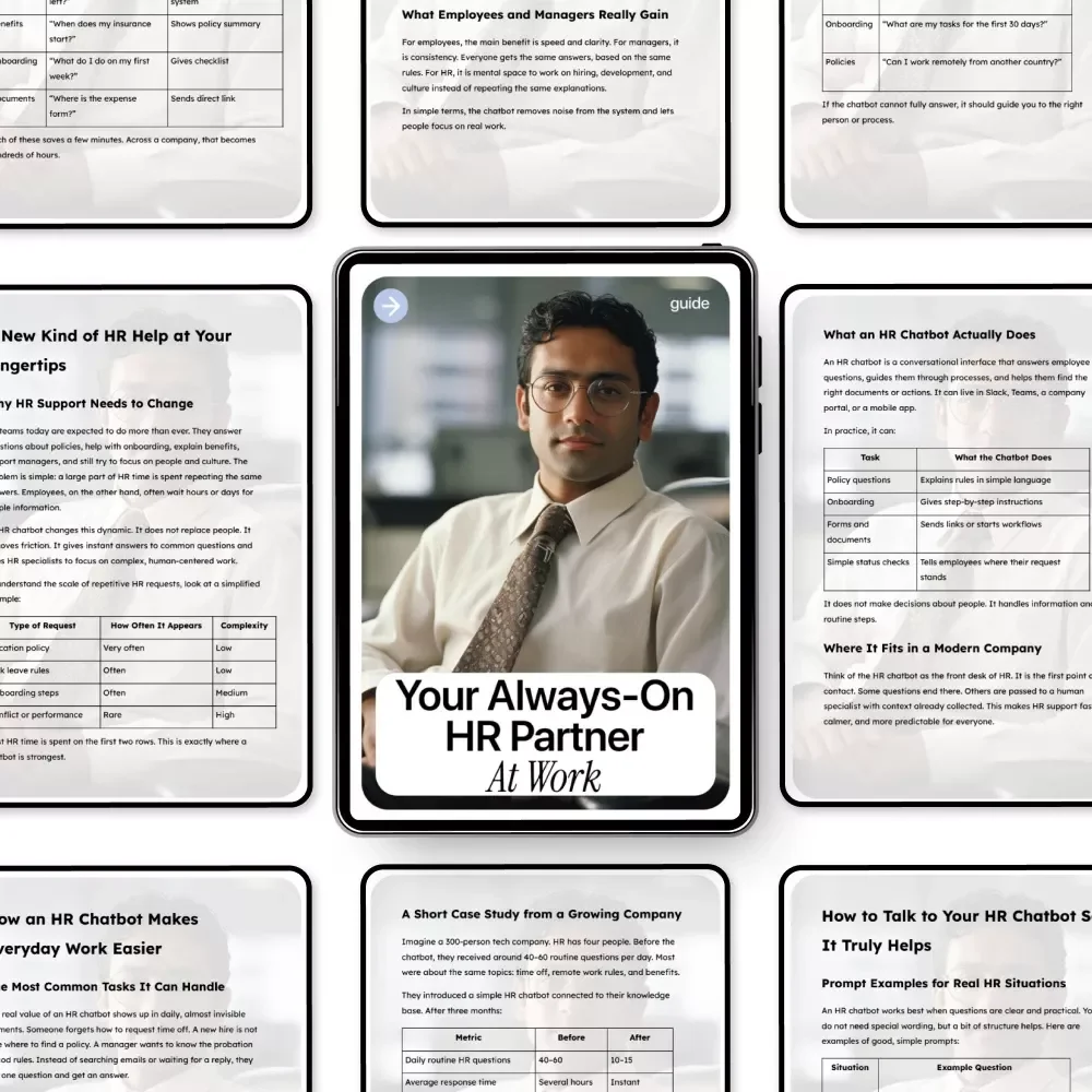 Your Always-On HR Partner at Work | Practical Guide to an ai chatbot for hr support for Modern Teams & Growing Businesses