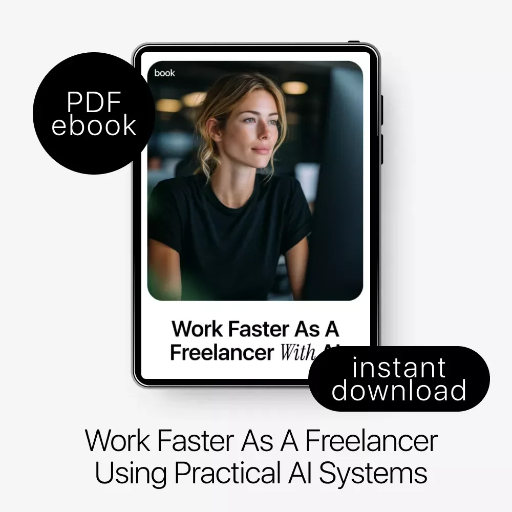 Work Faster as a Freelancer with AI – Practical eBook for an AI Productivity Boost for Freelance Work, Smarter Systems, Less Busywork