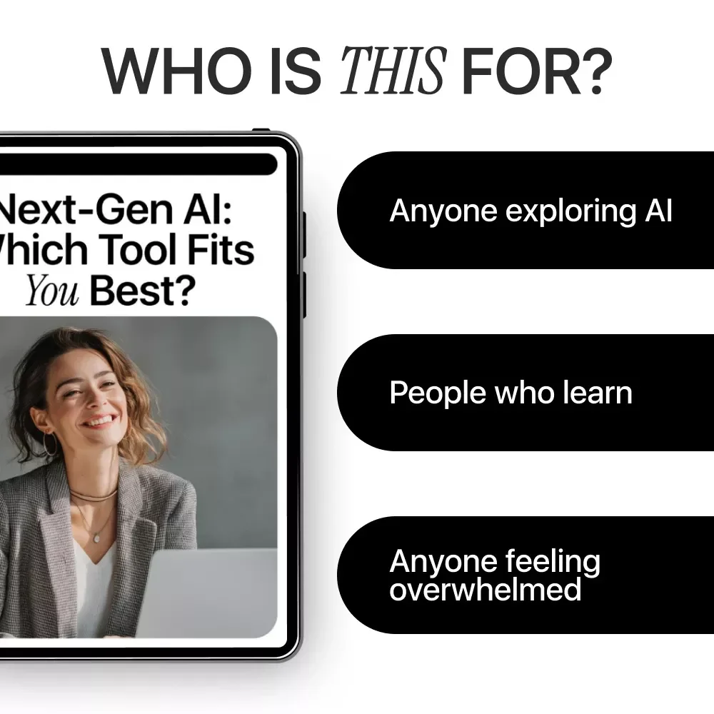 Next-Gen AI: Which Tool Fits You Best – Ultimate AI eBook, new ai tools comparisons, Digital Download for Choosing the Right AI Tools