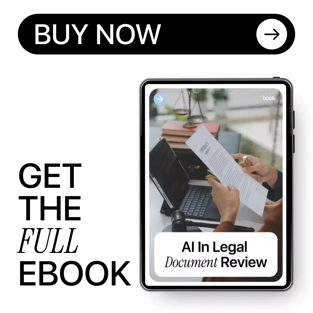 AI in Legal Document Review | Practical Ebook Guide to Faster, Smarter Legal Analysis with AI