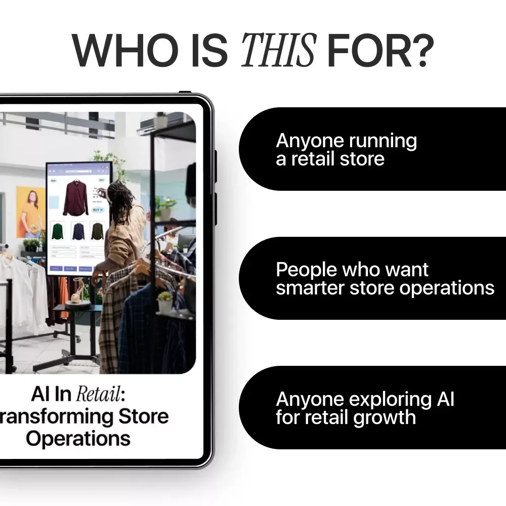 AI in Retail: Transforming Store Operations | Practical eBook on ai in retail store operations, Inventory, Customer Experience & Smart Stores