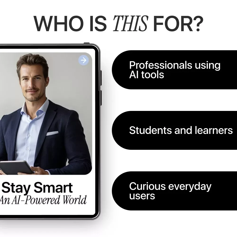 Stay Smart in an AI-Powered World | Practical Guide to ai security basics explained | Digital Download Guide for Safer Everyday AI Use
