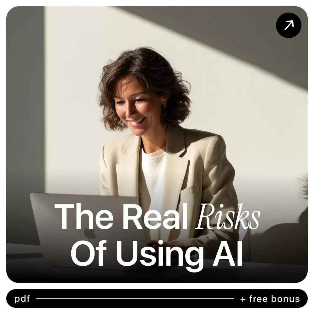 The Real Risks of Using AI – Practical Guide to AI Ethics Concerns, Bias, Privacy & Responsible AI Decisions | Instant Digital Download