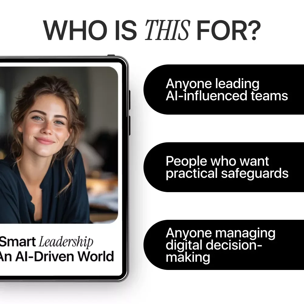 Smart Leadership in an AI-Driven World: Essential Guide on Leadership Risks Related to AI Use, Bias, and Accountability for Modern Decision-Makers