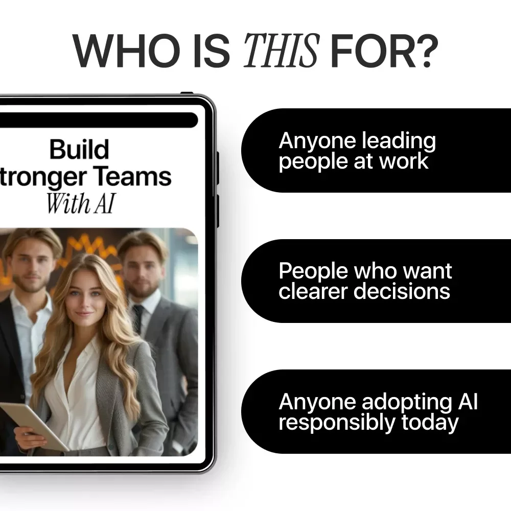 Build Stronger Teams with AI – Practical Leadership Skills Using AI for Managers | Modern Team Management eBook