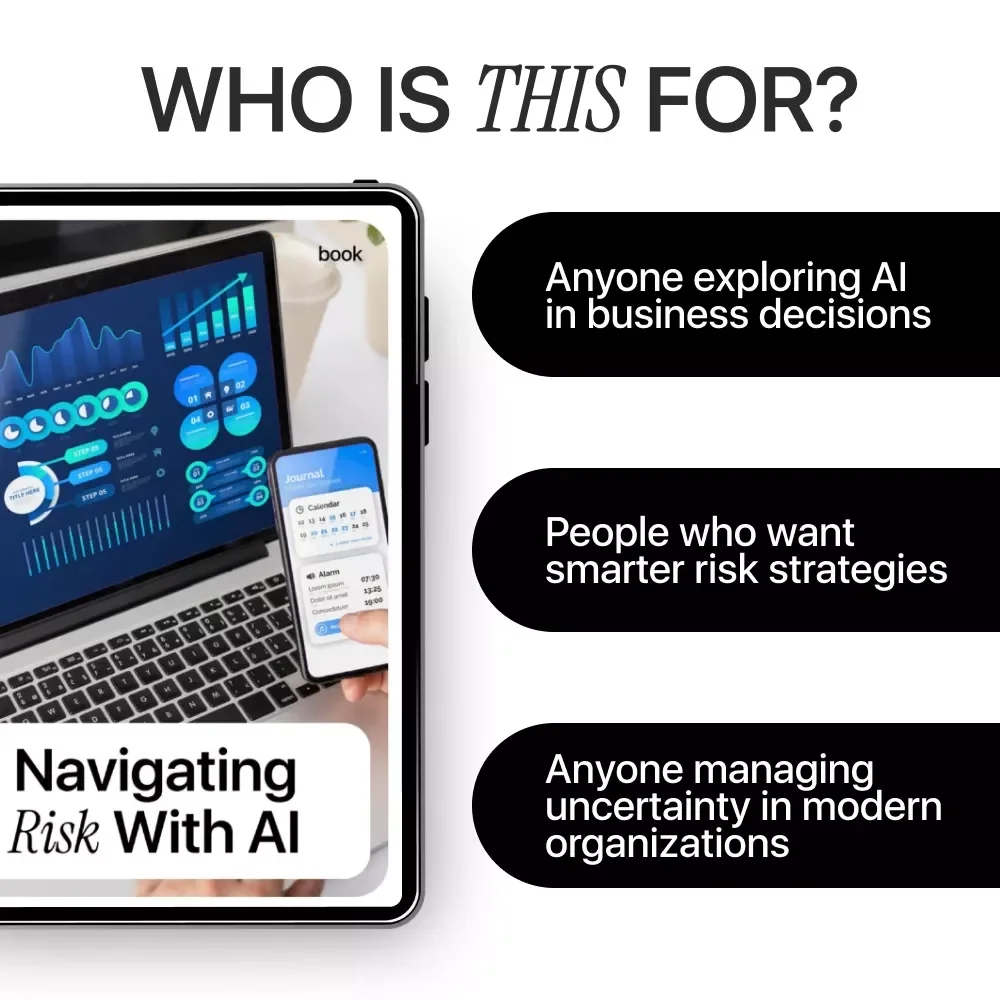 Navigating Risk with AI | Practical eBook Guide to ai in risk management, Smart Decision-Making, Fraud Detection & Predictive Analytics