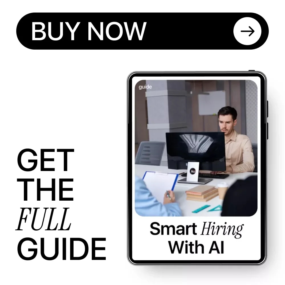 Smart Hiring with AI Guide | AI in Recruiting Workflows | Digital Recruiting eBook for Faster, Smarter Talent Acquisition