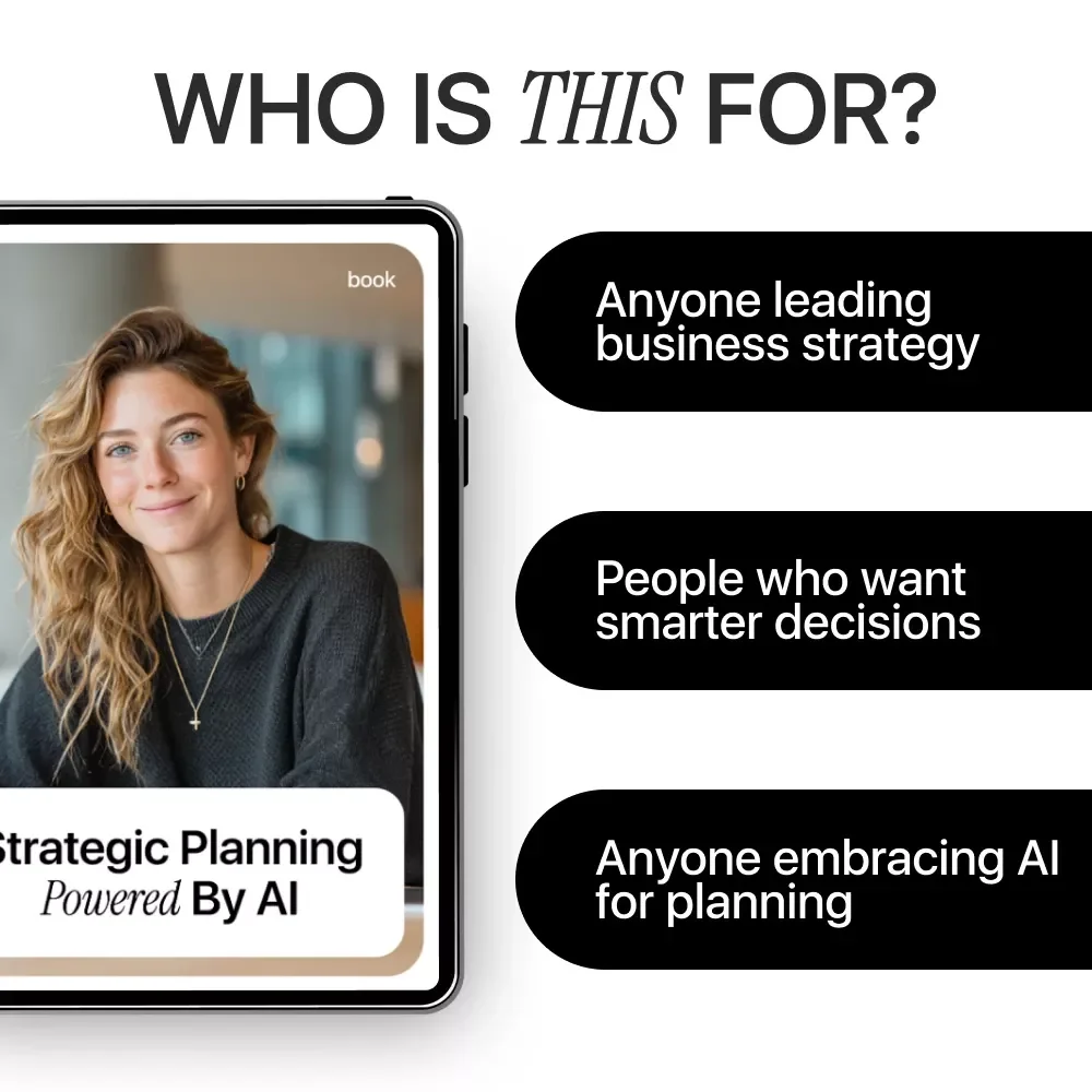 Strategic Planning Powered by AI – Ultimate eBook Guide to Strategic Planning with AI for Smarter Business Decisions