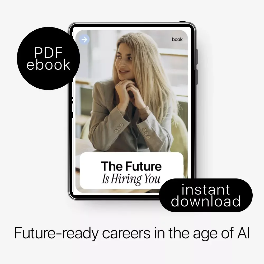 The Future Is Hiring You – AI Job Growth Trends eBook | Future-Proof Your Career, New AI Careers & Skills Guide