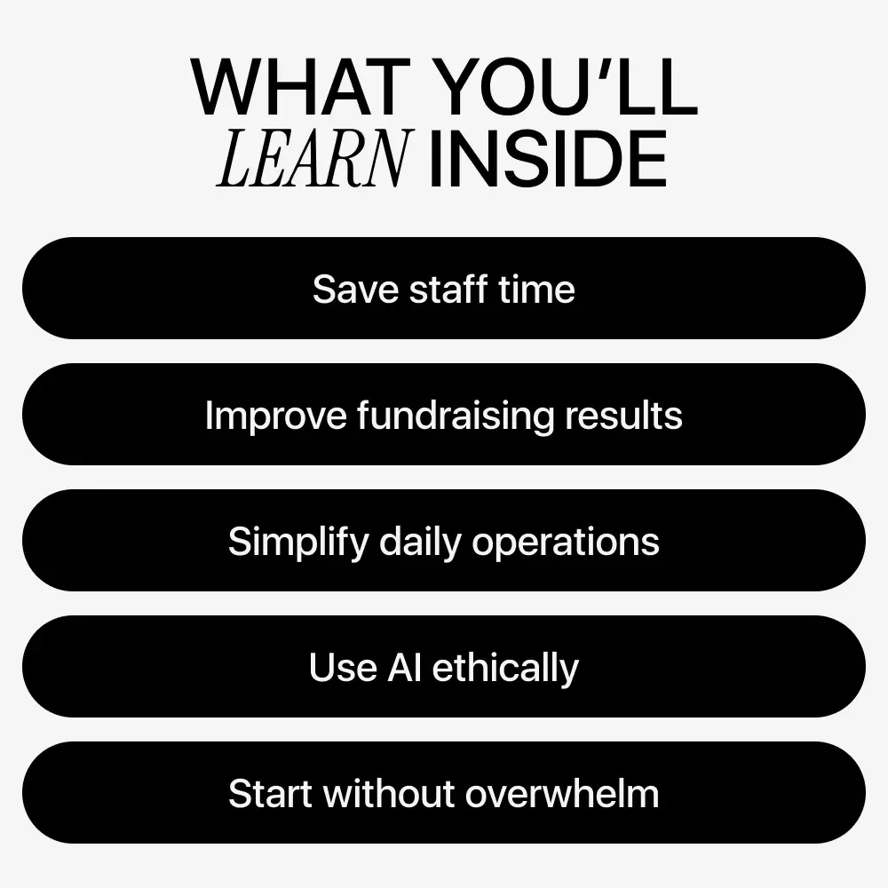 AI for Nonprofit Organizations | Practical Guide to ai in nonprofit organizations for Fundraising, Operations & Impact