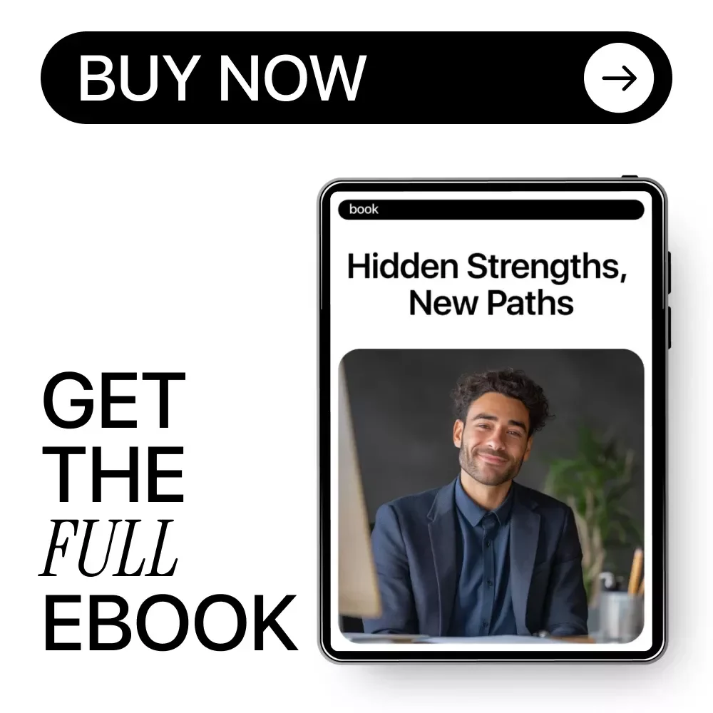 Hidden Strengths, New Paths | AI for Identifying Your Transferable Skills eBook | Career Change Guide | Skill Discovery Workbook | Digital Download