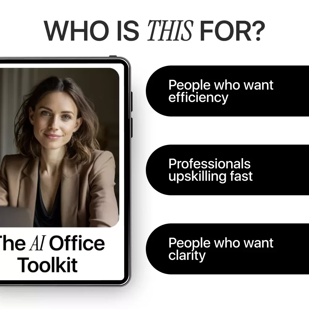 The AI Office Toolkit – Practical eBook for ai skills for office workers, Boost Productivity, Automation & Smarter Office Work