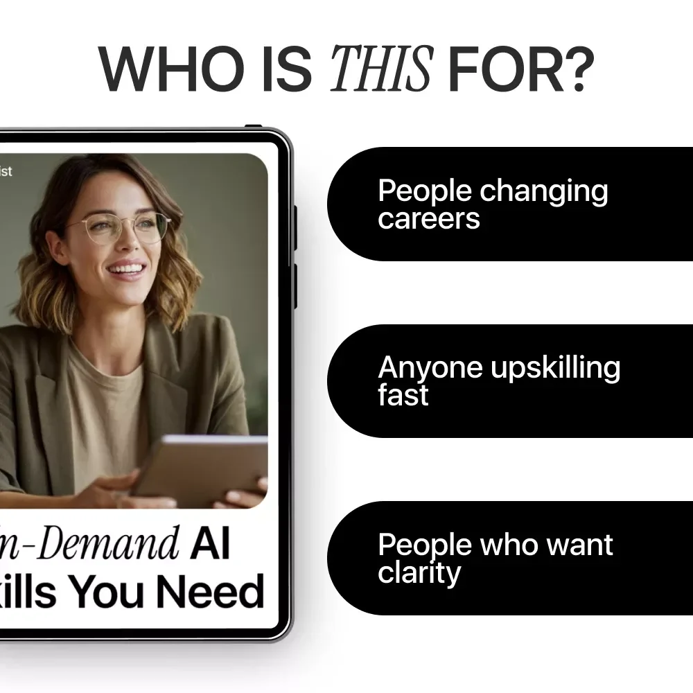 In-Demand AI Skills You Need – Career-Ready Checklist for ai skills in demand now | Digital Download for Tech, Data & Creative Professionals