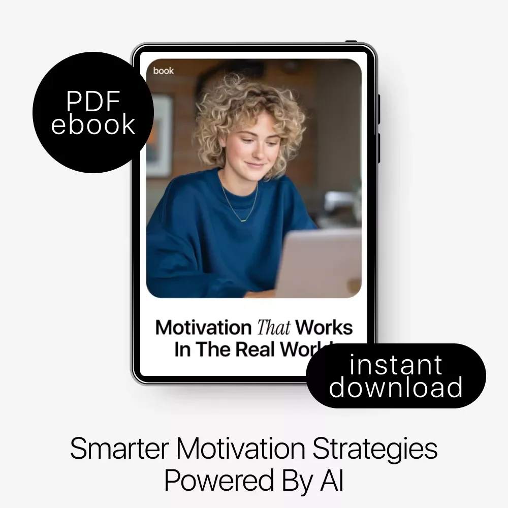 Motivation That Works in the Real World — Employee Motivation with AI eBook for Managers, Leaders, and Team Success