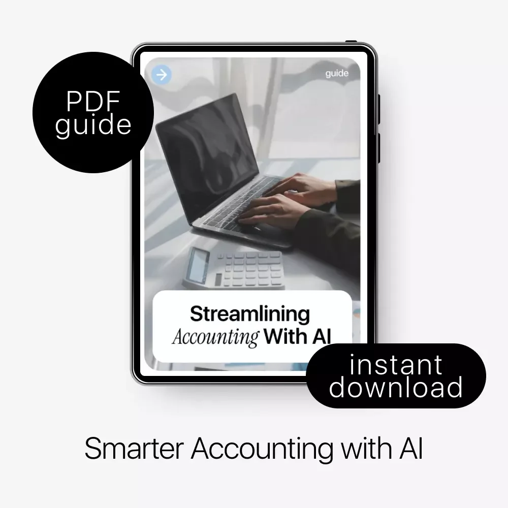 Streamlining Accounting with AI – Digital Guide for Modern Accounting Workflows, Boost Efficiency, Automate Tasks, ai in accounting workflows, Small Business & Accountant Toolkit