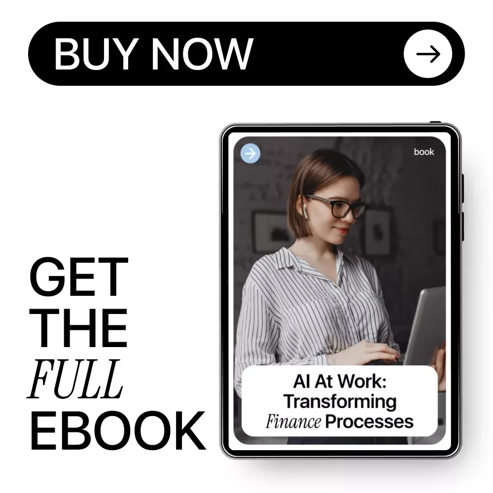AI at Work: Transforming Finance Processes | Finance AI Workflow Ebook | Digital Download | Boost Productivity with ai in finance work processes