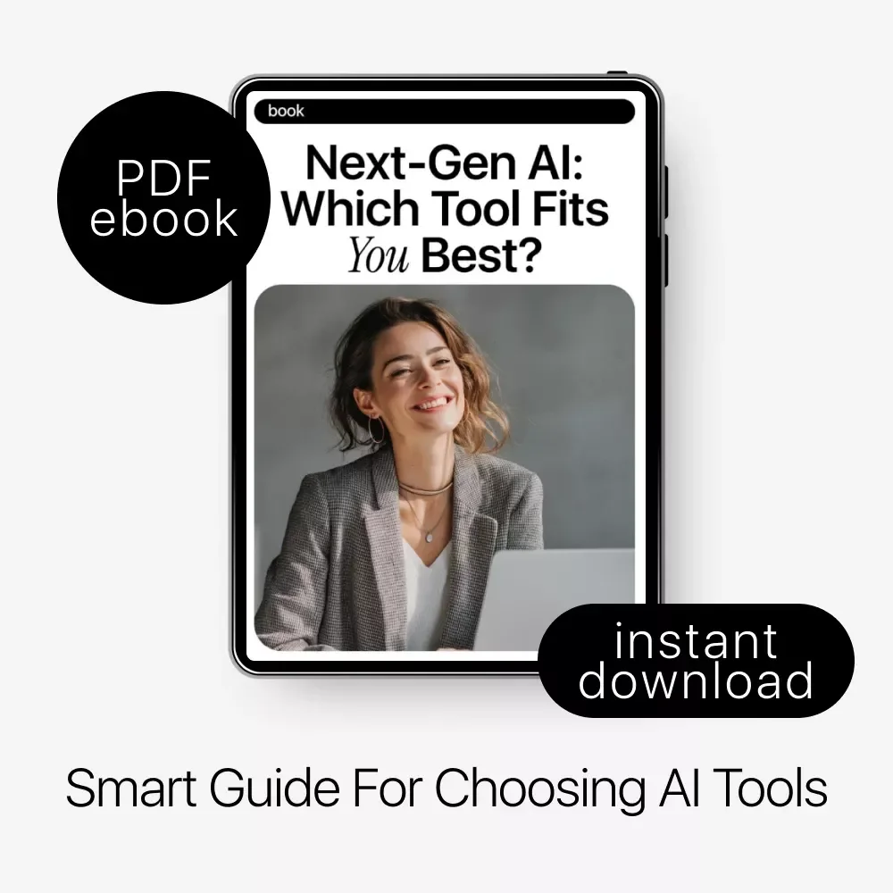 Next-Gen AI: Which Tool Fits You Best – Ultimate AI eBook, new ai tools comparisons, Digital Download for Choosing the Right AI Tools