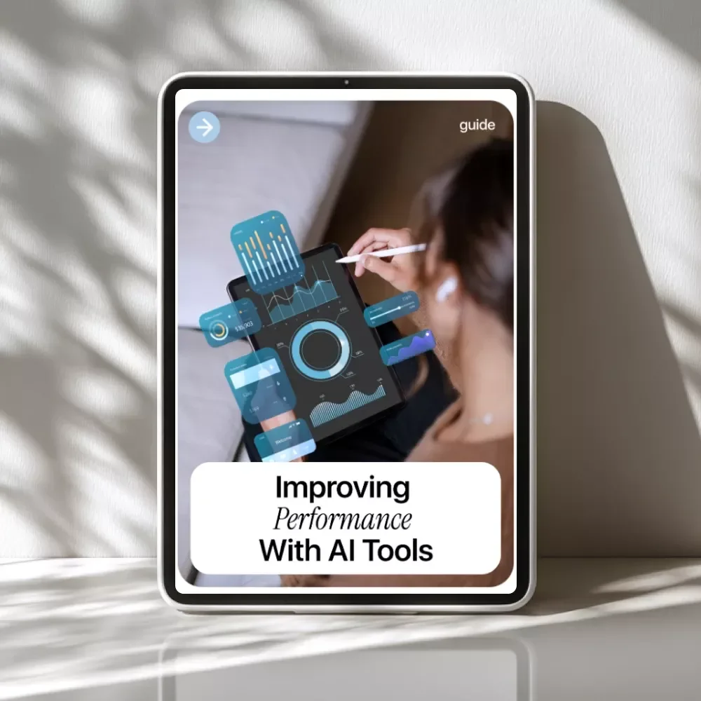 Improving Performance with AI Tools | AI Productivity & Performance Improvement Guide for Smarter Workflows