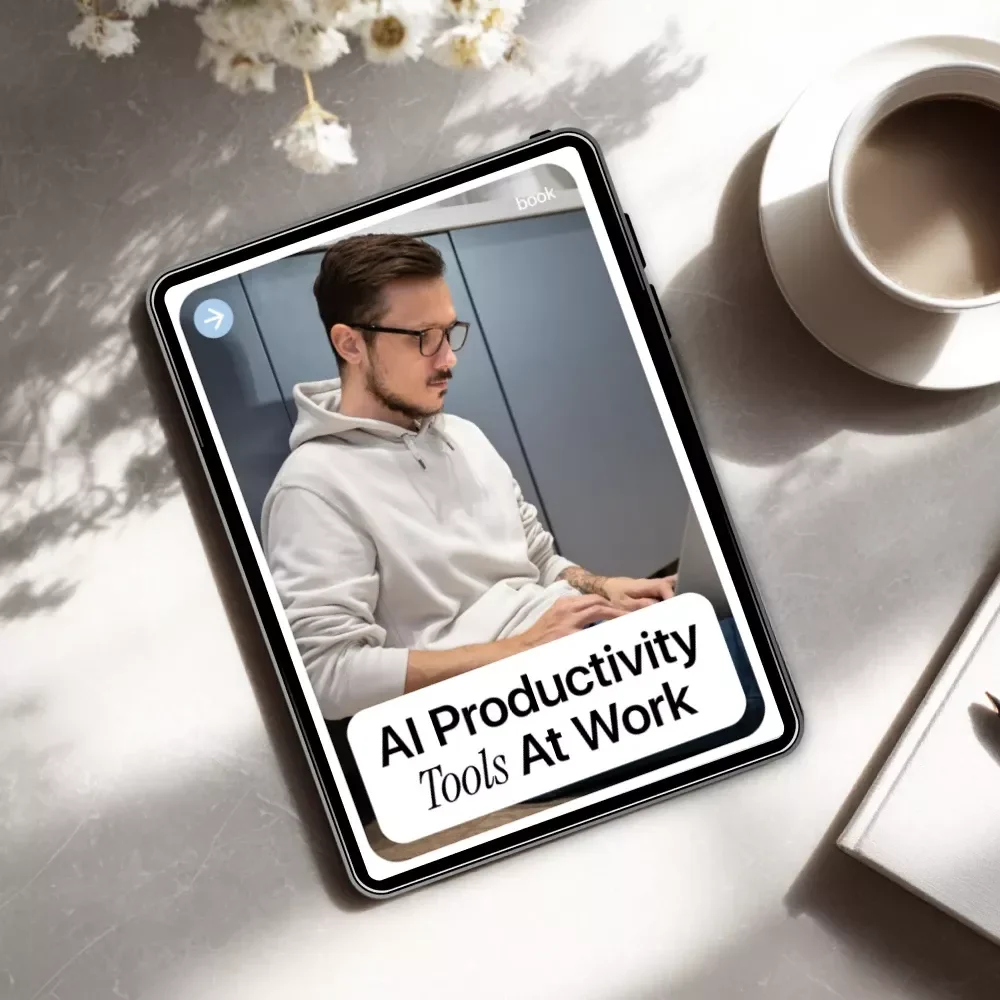 AI Productivity Tools at Work – Practical Ebook Guide to Boost Efficiency, Automate Tasks & Work Smarter with AI