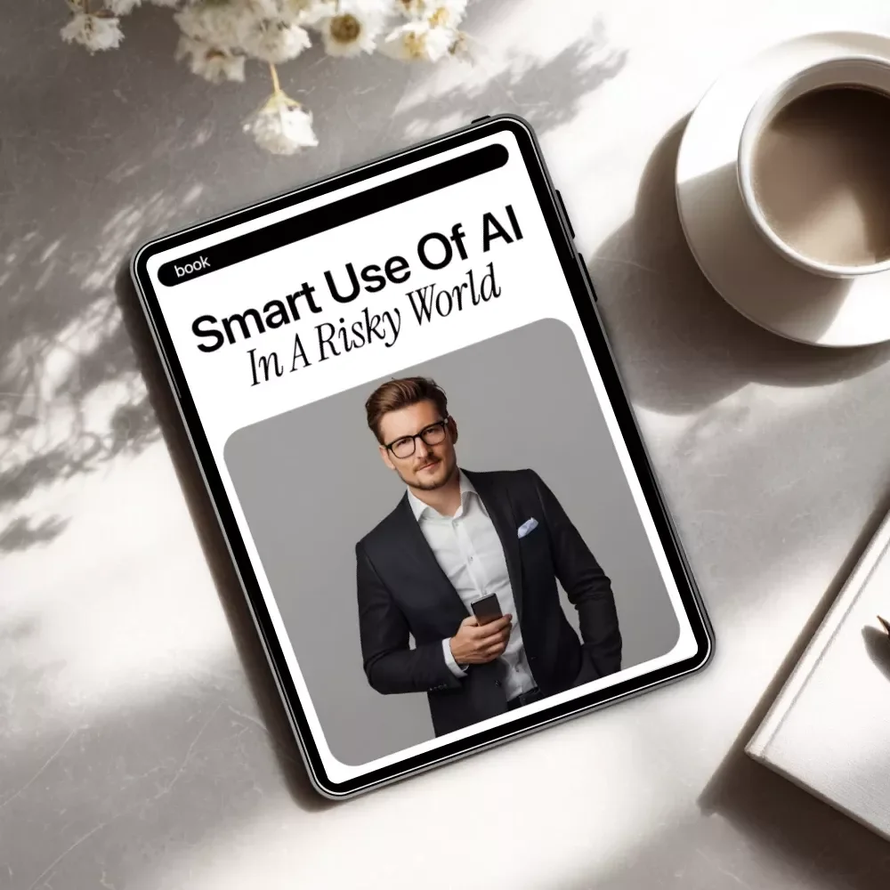 Smart Use of AI in a Risky World – Practical eBook Guide to ai security risks, Safe AI Use, Digital Safety & Smarter Workflows