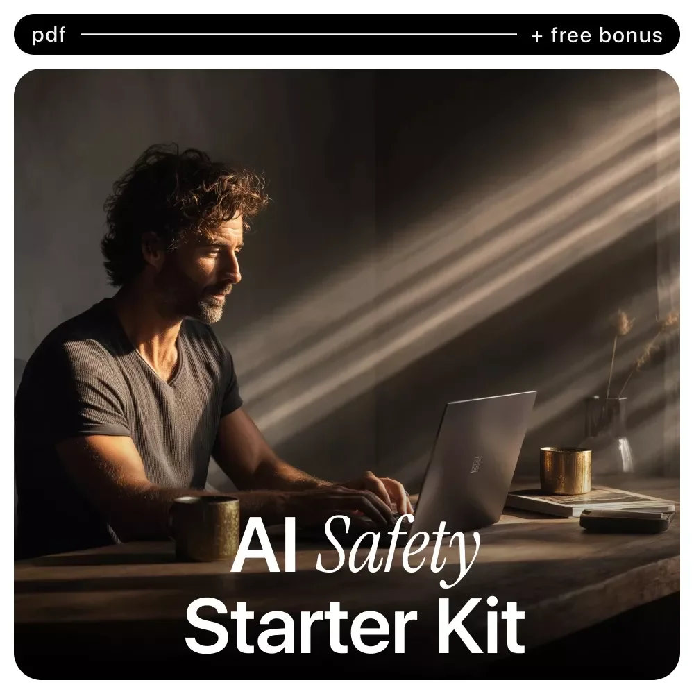 AI Safety Starter Kit: Your Checklist for New AI Tools | Digital Download Checklist for Beginners | Essential Guide for Avoiding New AI Tools Safety Concerns