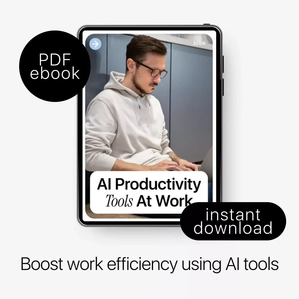 AI Productivity Tools at Work – Practical Ebook Guide to Boost Efficiency, Automate Tasks & Work Smarter with AI