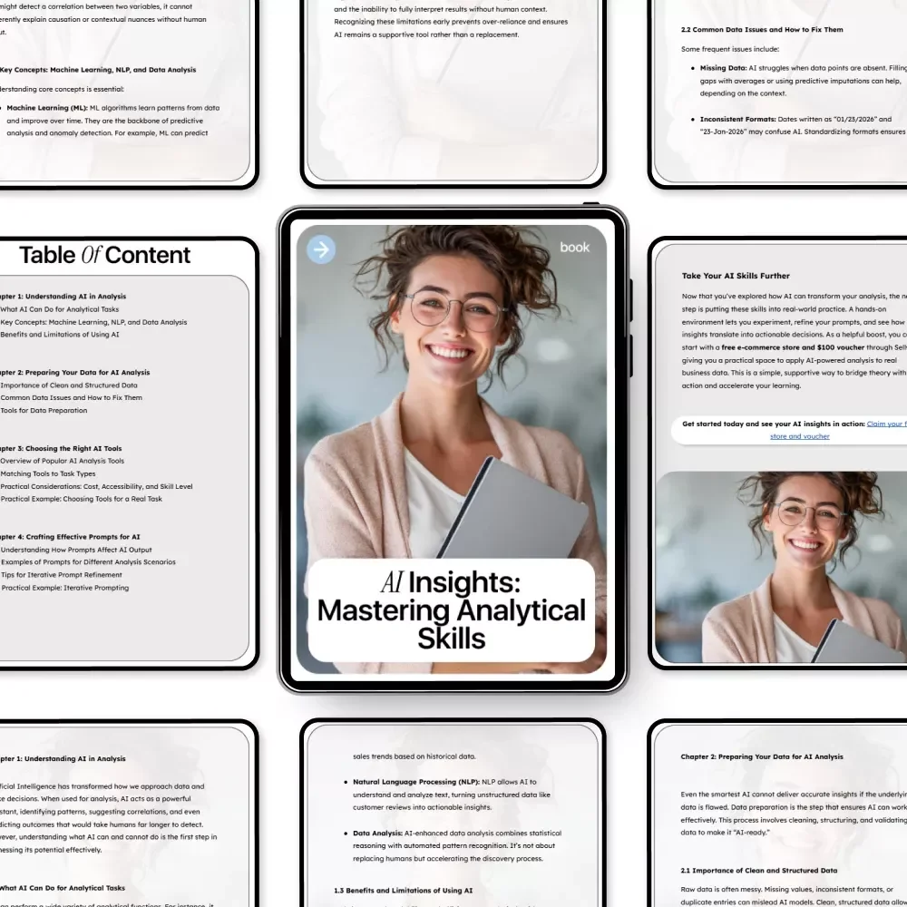 AI Insights: Mastering Analytical Skills – Practical Ebook for Smarter Decisions & AI Skills for Analysis Tasks
