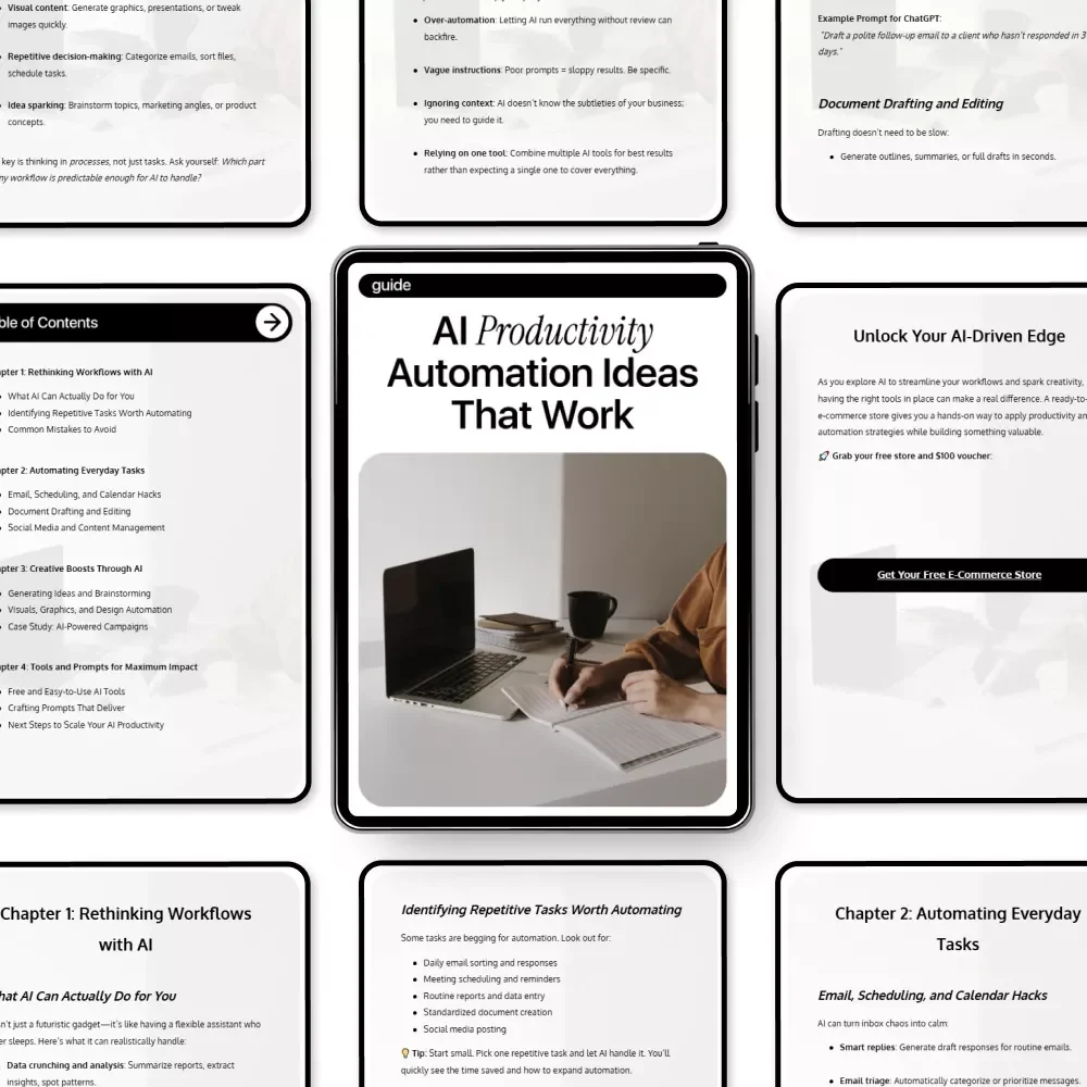AI Productivity Automation Ideas That Work | Practical Guide with ai productivity automation ideas for Smarter Workflows, Time-Saving Systems & Creative Automation