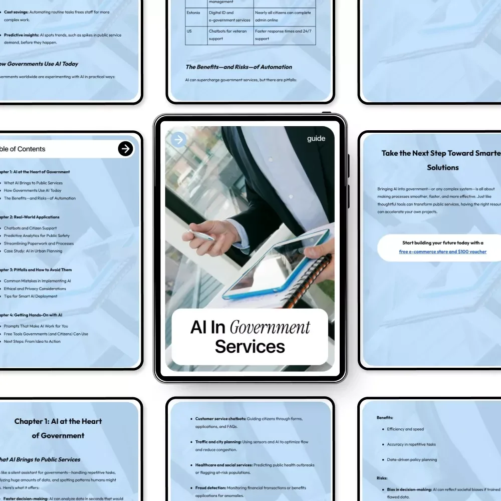 AI in Government Services Guide | Practical AI in Government Services for Public Sector Innovation, Automation & Smart Decision-Making