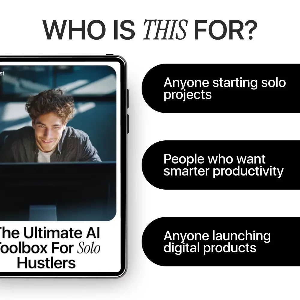 The Ultimate AI Toolbox for Solo Hustlers – Actionable Checklist of New AI Tools for Solo Work, Productivity, Content & Automation