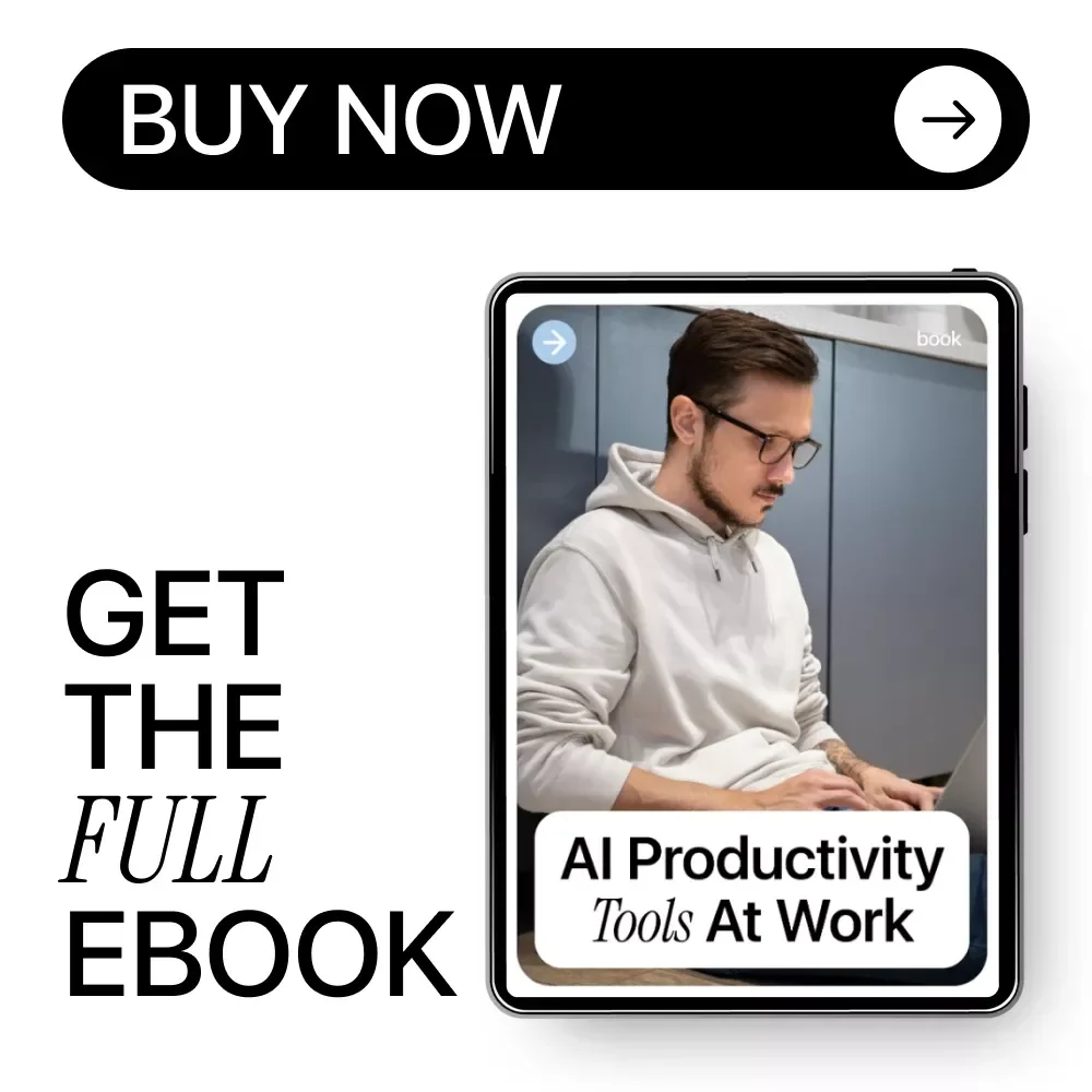 AI Productivity Tools at Work – Practical Ebook Guide to Boost Efficiency, Automate Tasks & Work Smarter with AI