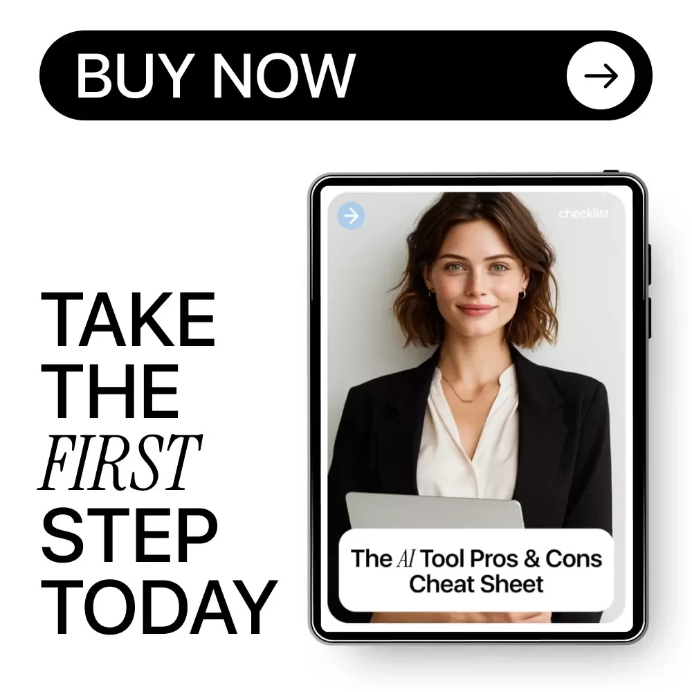 The AI Tool Pros & Cons Cheat Sheet | Checklist for Evaluating New AI Tools Pros and Cons | Smart AI Decision Guide