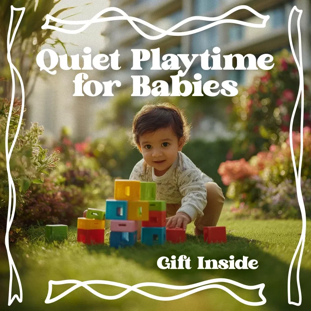 Quiet Playtime for Babies | Digital eBook Guide for Calm, Focused Play | Quiet Playtime for Babies Activities & Routines