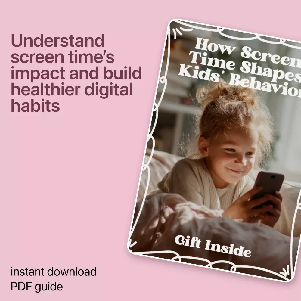 How Screen Time Shapes Kids’ Behavior | Parenting eBook Exploring screen time and behavior links, Digital Guide for Modern Families