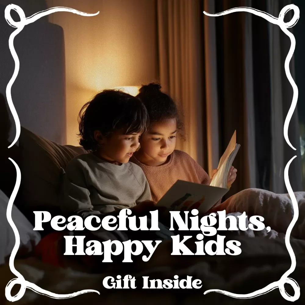 Peaceful Nights, Happy Kids – Practical Ebook with Kids Bedtime Routine Ideas for Calm Evenings & Better Sleep