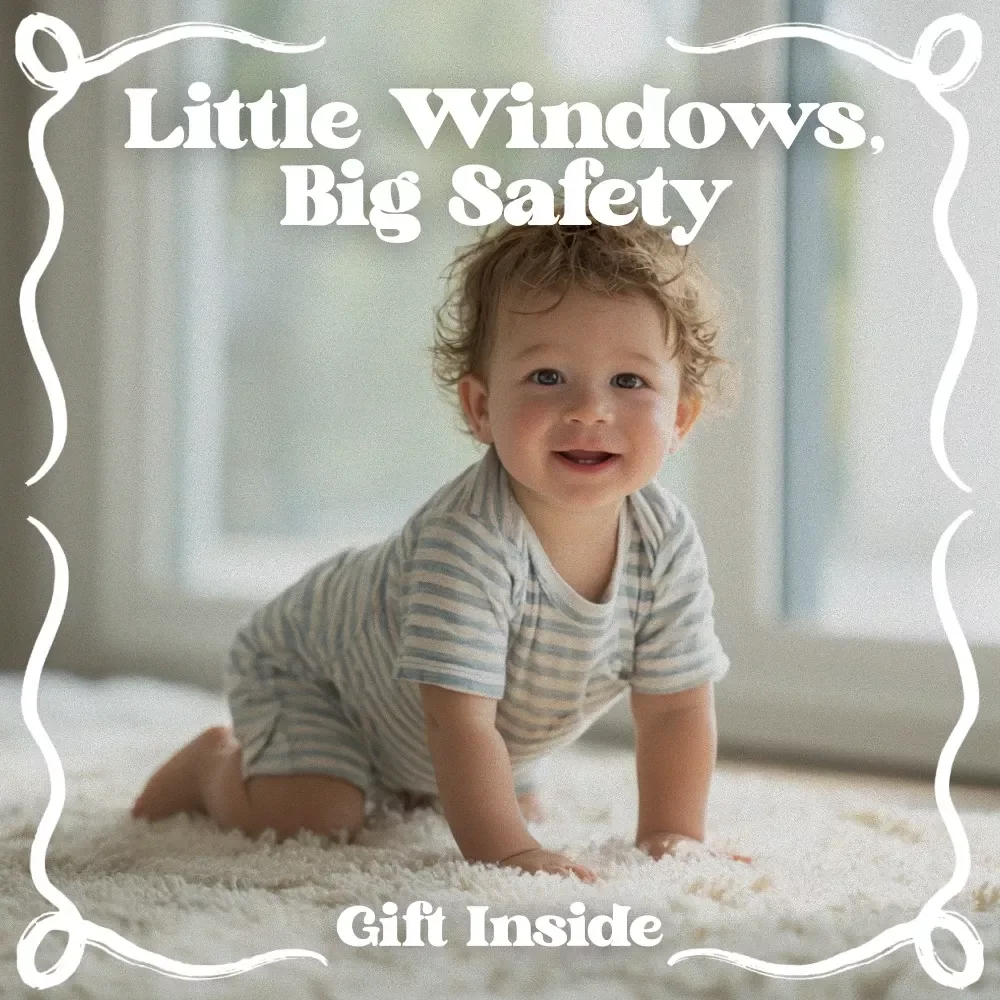Little Windows, Big Safety – Baby Proofing Windows Safety Guide for Parents | Home Window Safety Checklist & Digital Download