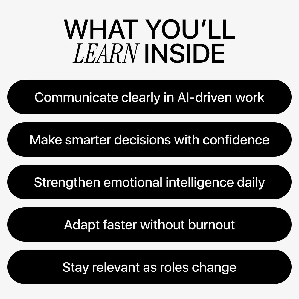 Human Advantage in the Age of AI | Practical Ebook on Soft Skills in AI Era, Communication, Critical Thinking & Future-Proof Careers