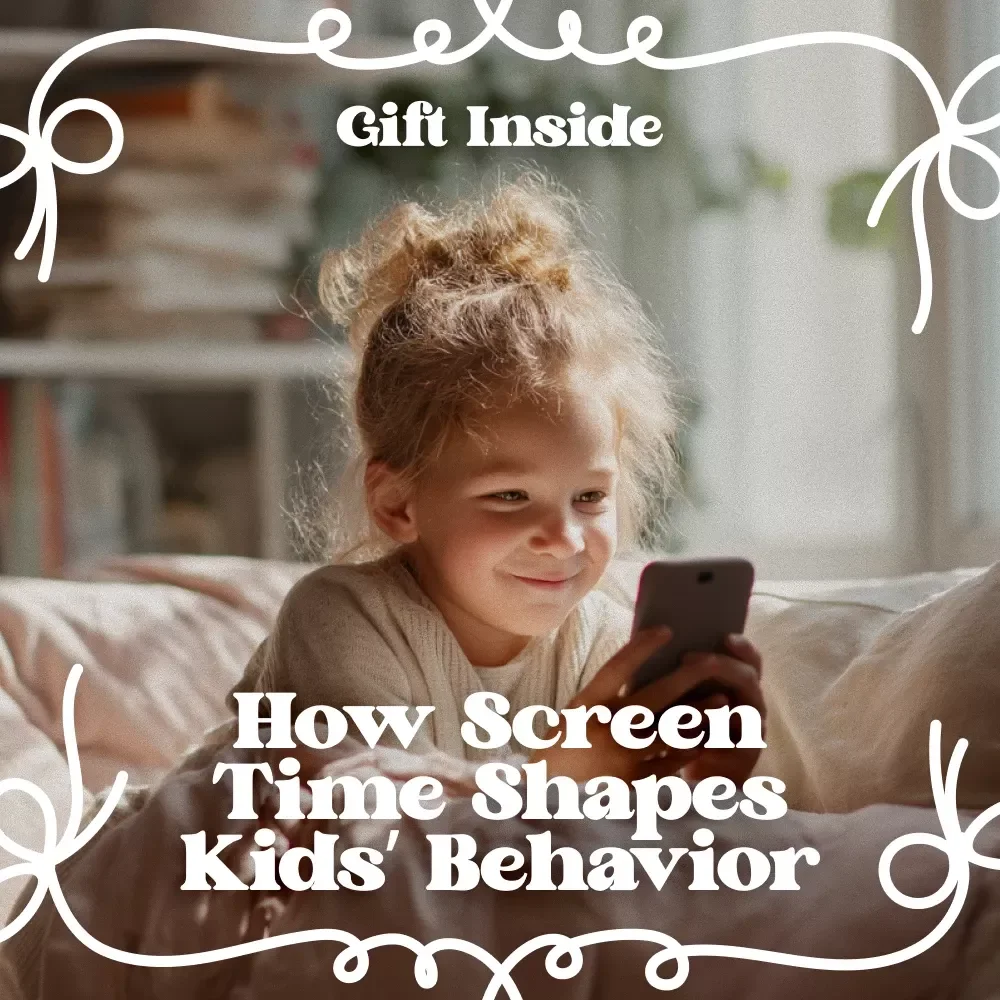 How Screen Time Shapes Kids’ Behavior | Parenting eBook Exploring screen time and behavior links, Digital Guide for Modern Families