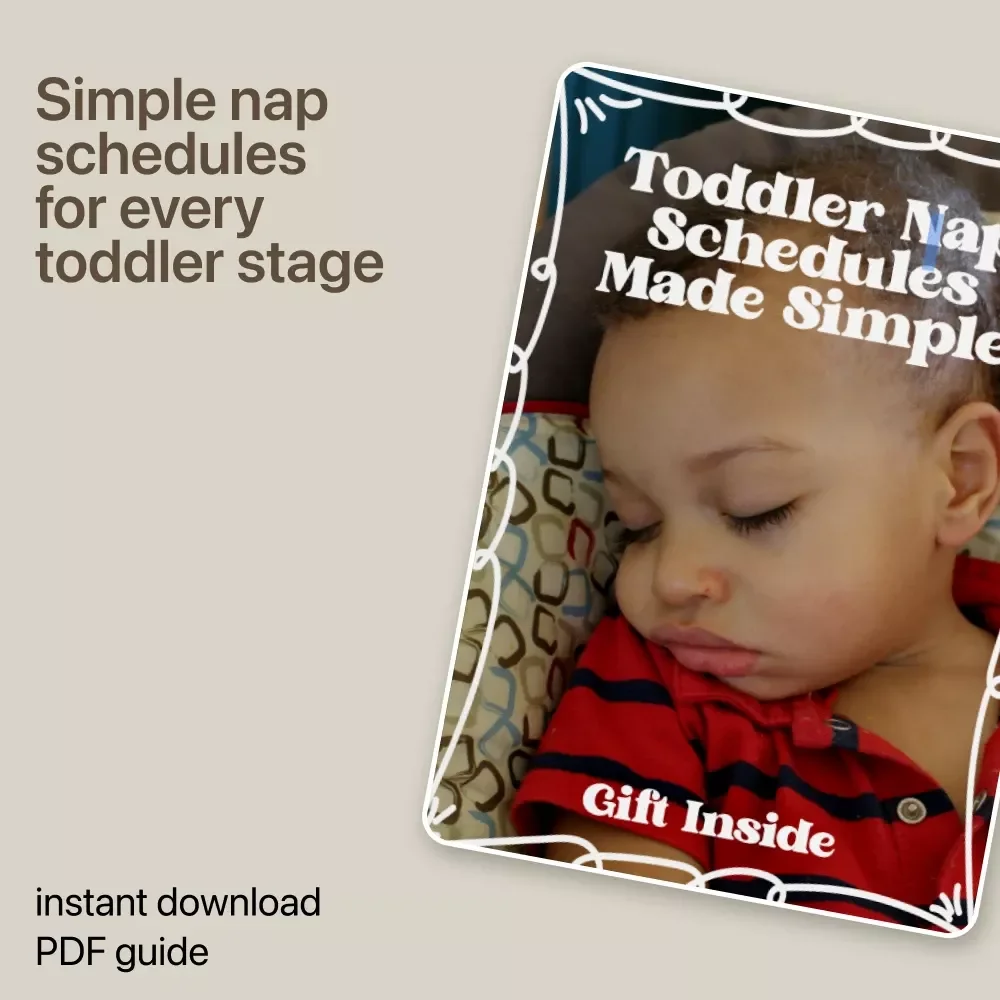Toddler Nap Schedules Made Simple – Toddler Nap Schedule by Age Guide, Printable Sleep Routine, Easy Daytime Sleep Planning for 1–3 Year Olds
