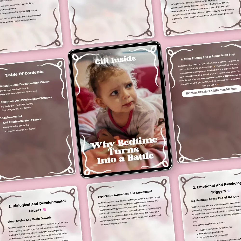 Why Bedtime Turns Into a Battle: Understanding Toddler Bedtime Battles Causes eBook for Parents