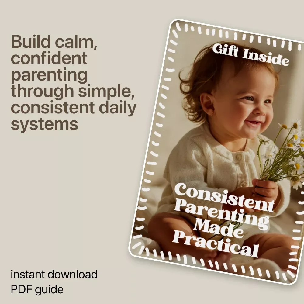 Consistent Parenting Made Practical – A Step-by-Step Ebook for Calm Homes, Clear Rules, and Everyday Parenting Consistency Tips