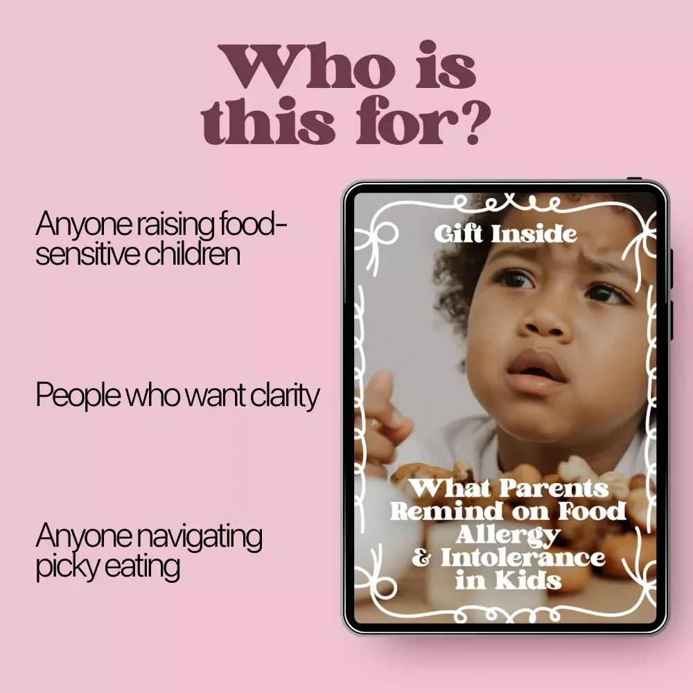 What Parents Remind on Food Allergy & Intolerance in Kids – Practical Parent Guide to Understanding Food Allergy vs Intolerance in Kids