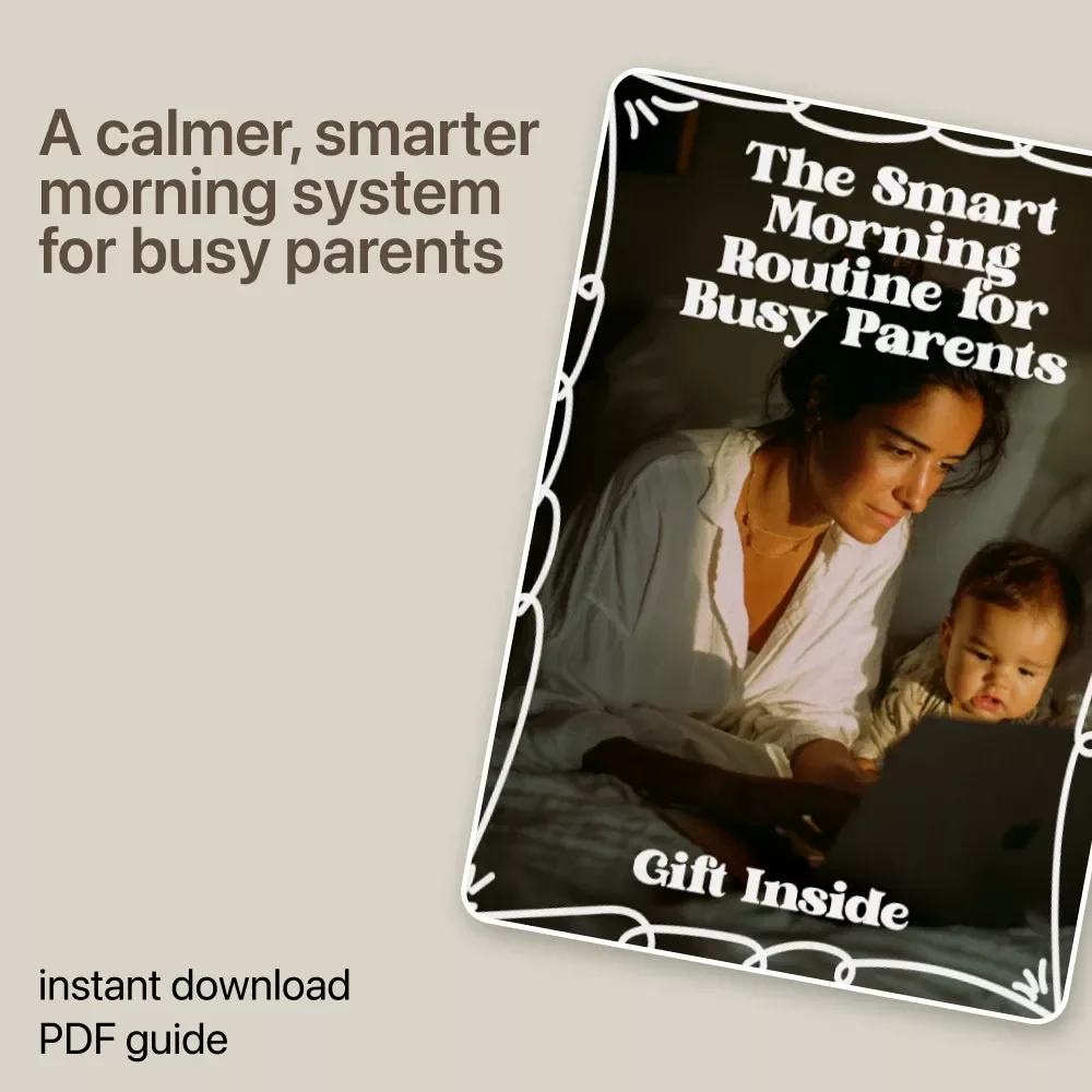 The Smart Morning Routine for Busy Parents | Morning Routine for Working Parents Guide, Stress-Free Mornings, Productivity & Family Balance