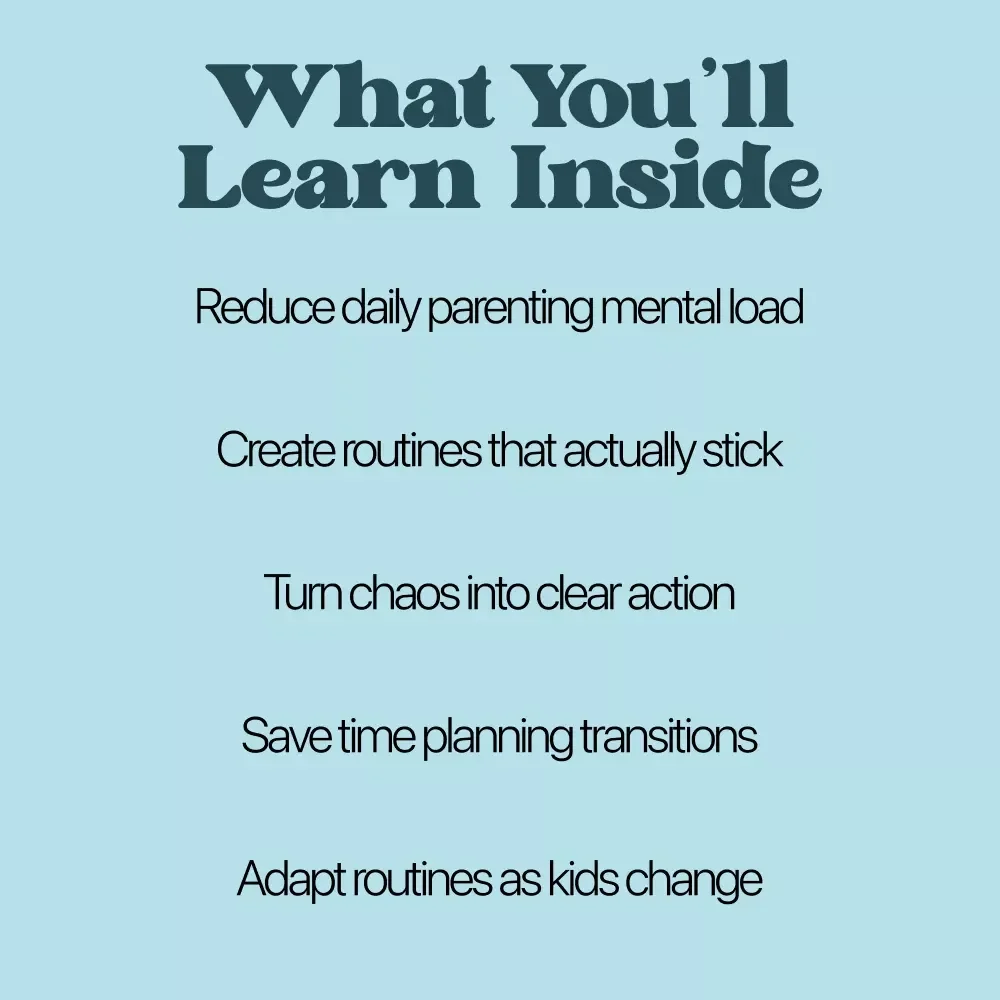 Calm Days With AI Parent Routine Prompts | Digital Parenting Guide for Stress-Free Family Routines, Morning Transitions, Bedtime Flow & Daily Structure