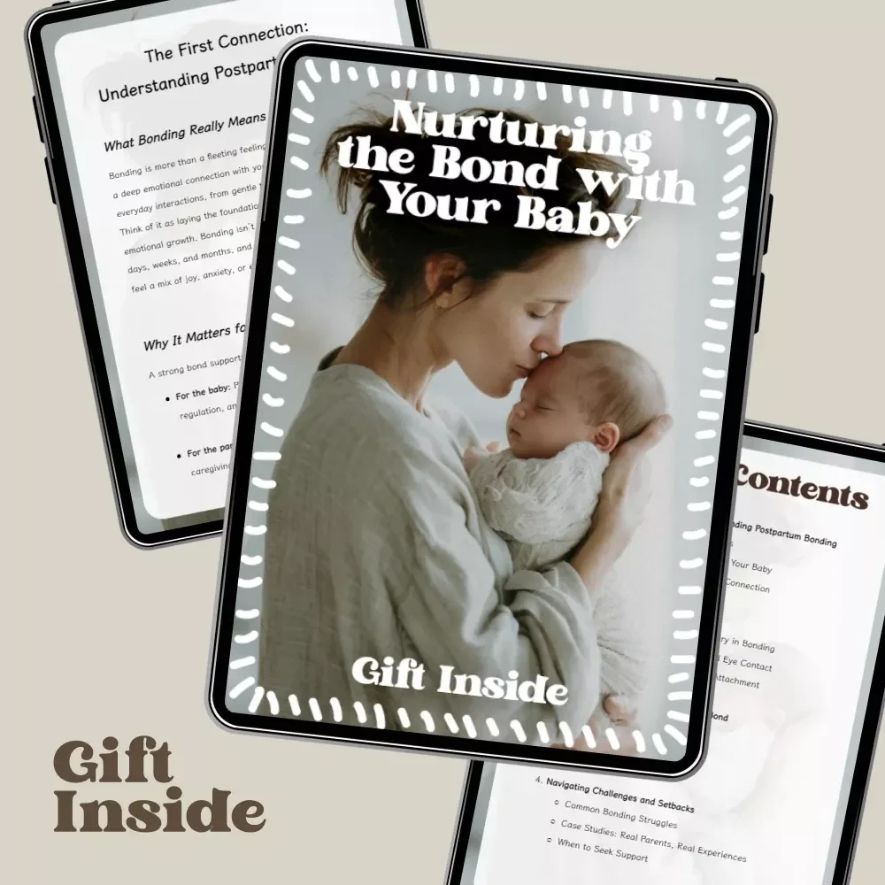 Nurturing the Bond with Your Baby – A Gentle Guide to Postpartum Bonding with Baby | Digital eBook for New Parents