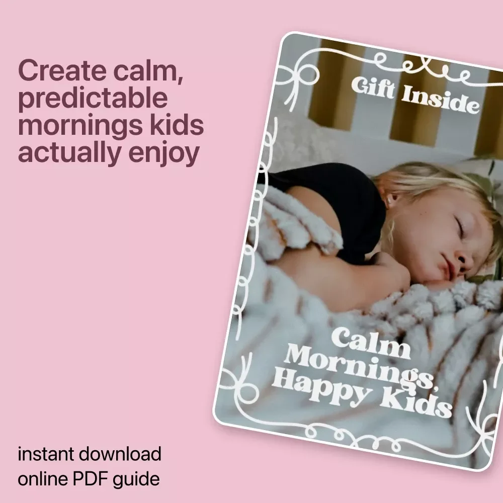 Calm Mornings, Happy Kids – Gentle Parenting Ebook for a Kids Morning Routine Without Stress | Peaceful School-Day Starts Guide