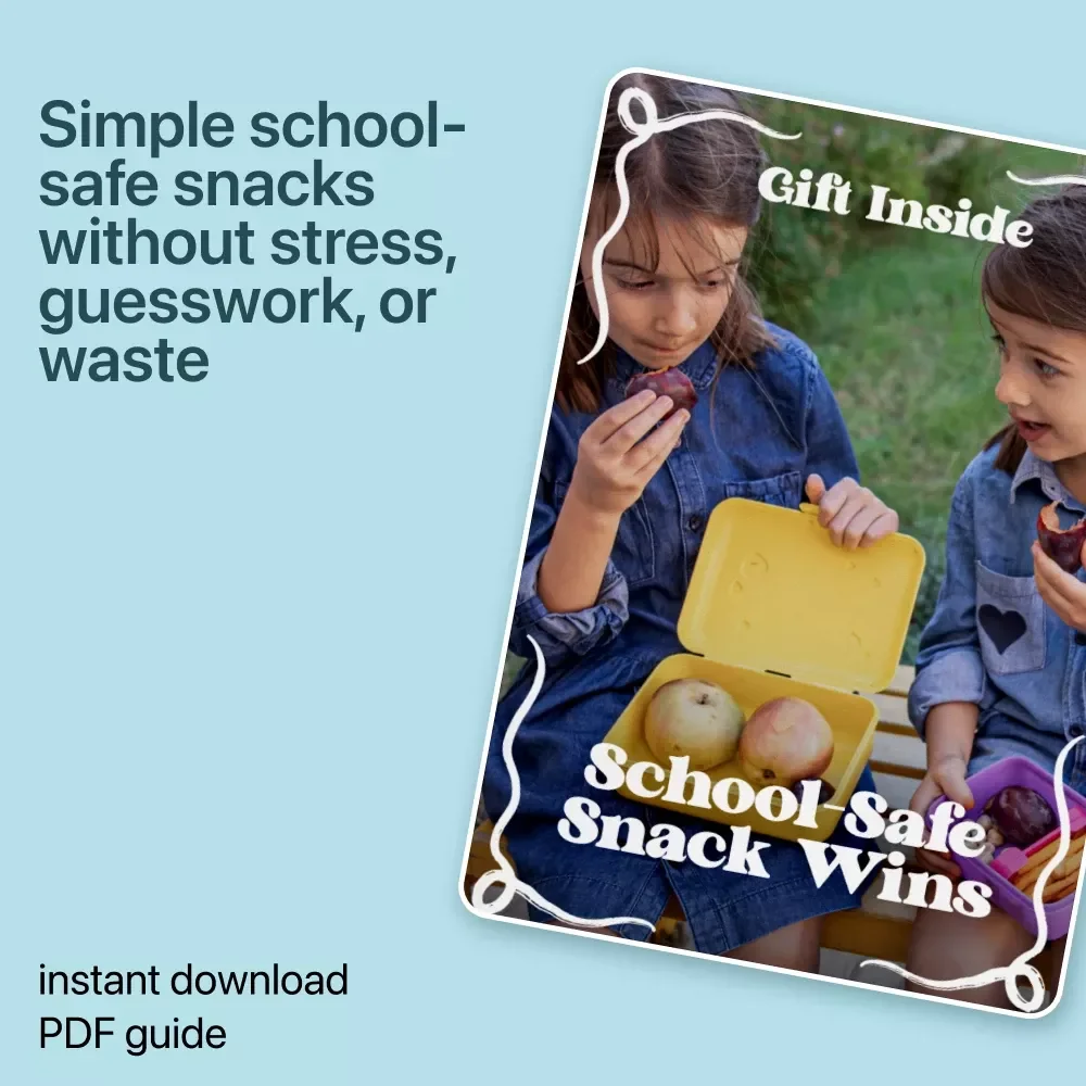School-Safe Snack Wins | Smart Lunchbox Guide for Busy Parents | Easy school safe snack ideas