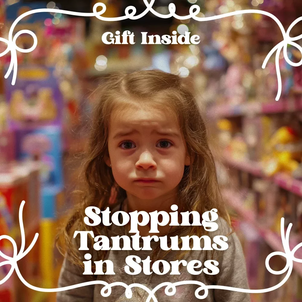 Stopping Toddler Tantrums in Stores | Toddler Behavior Guide for Parents | Calm Shopping Strategies, Store Tantrum Solutions, Parenting eBook Download